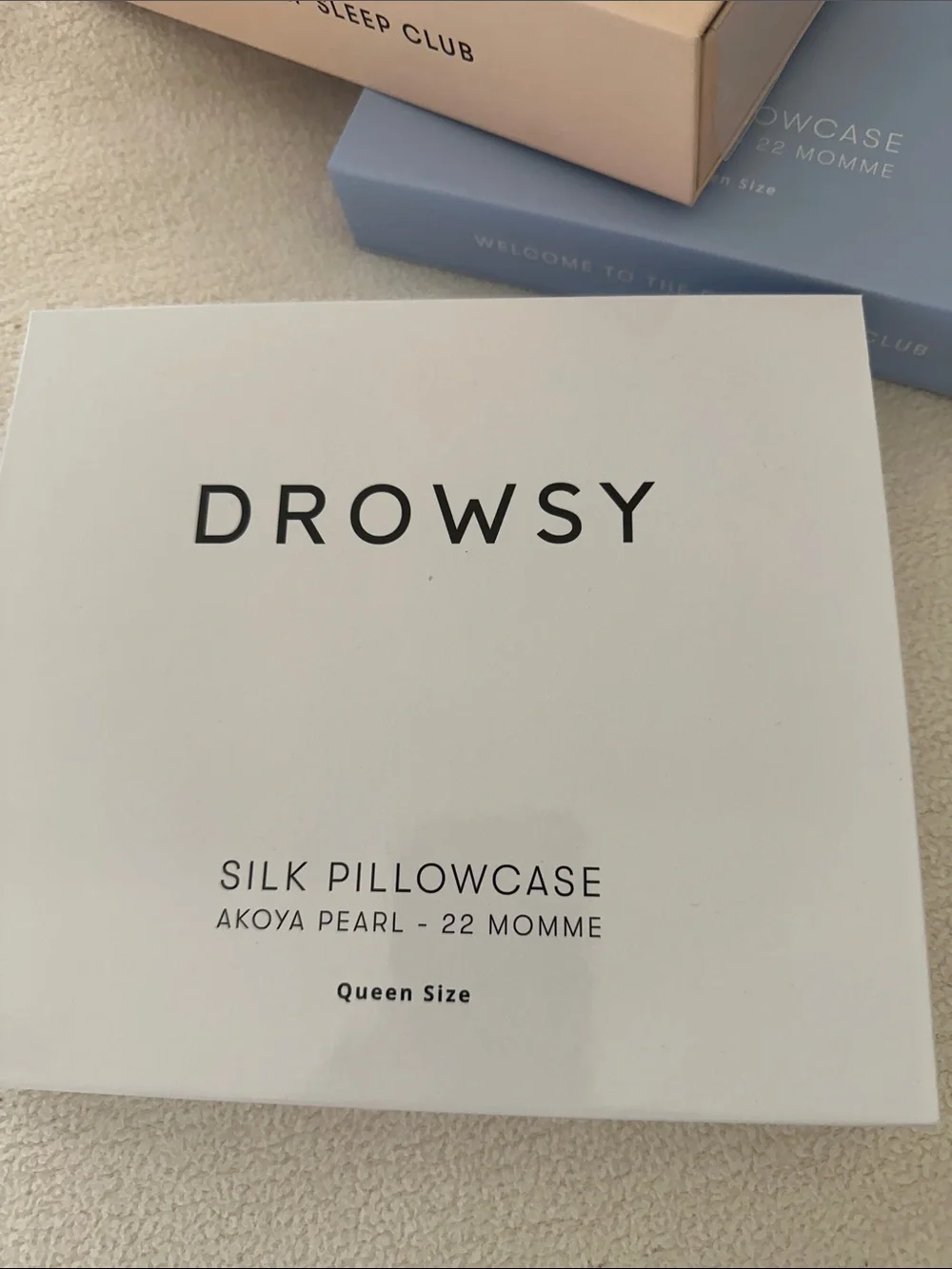 Drowsy Silk Pillowcase - Akoya Pearl (Queen)